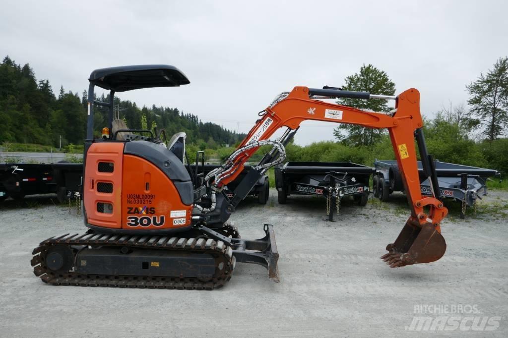 Hitachi ZX 30 U-5 A Мини екскаватори < 7 т