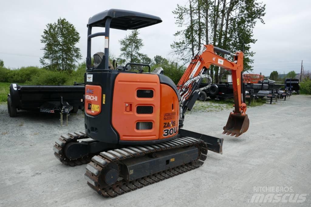Hitachi ZX 30 U-5 A Мини екскаватори < 7 т