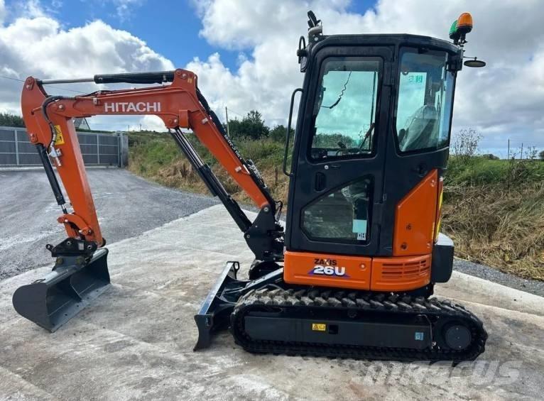 Hitachi Zaxis 26 U Мини екскаватори < 7 т
