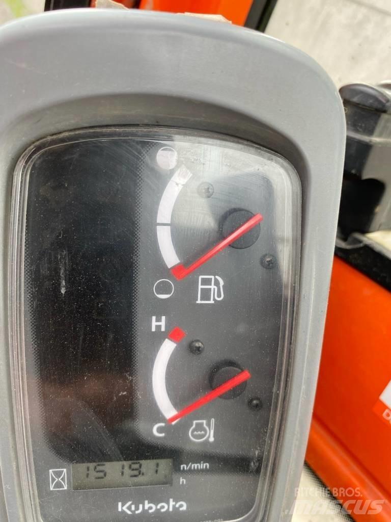 Kubota KX 016-4 Мини екскаватори < 7 т