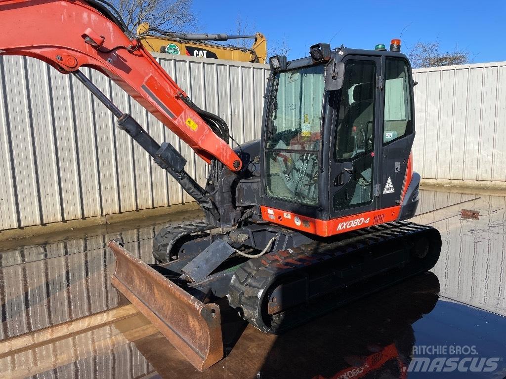 Kubota KX 080-4 Средни екскаватори 7т - 12т