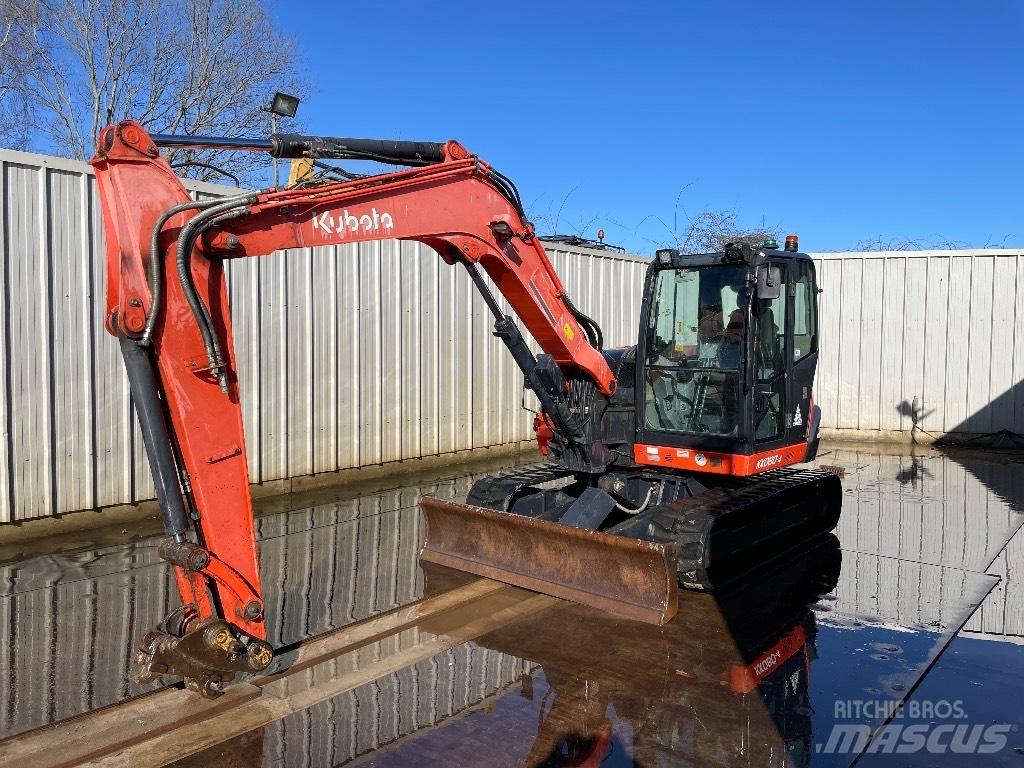 Kubota KX 080-4 Средни екскаватори 7т - 12т