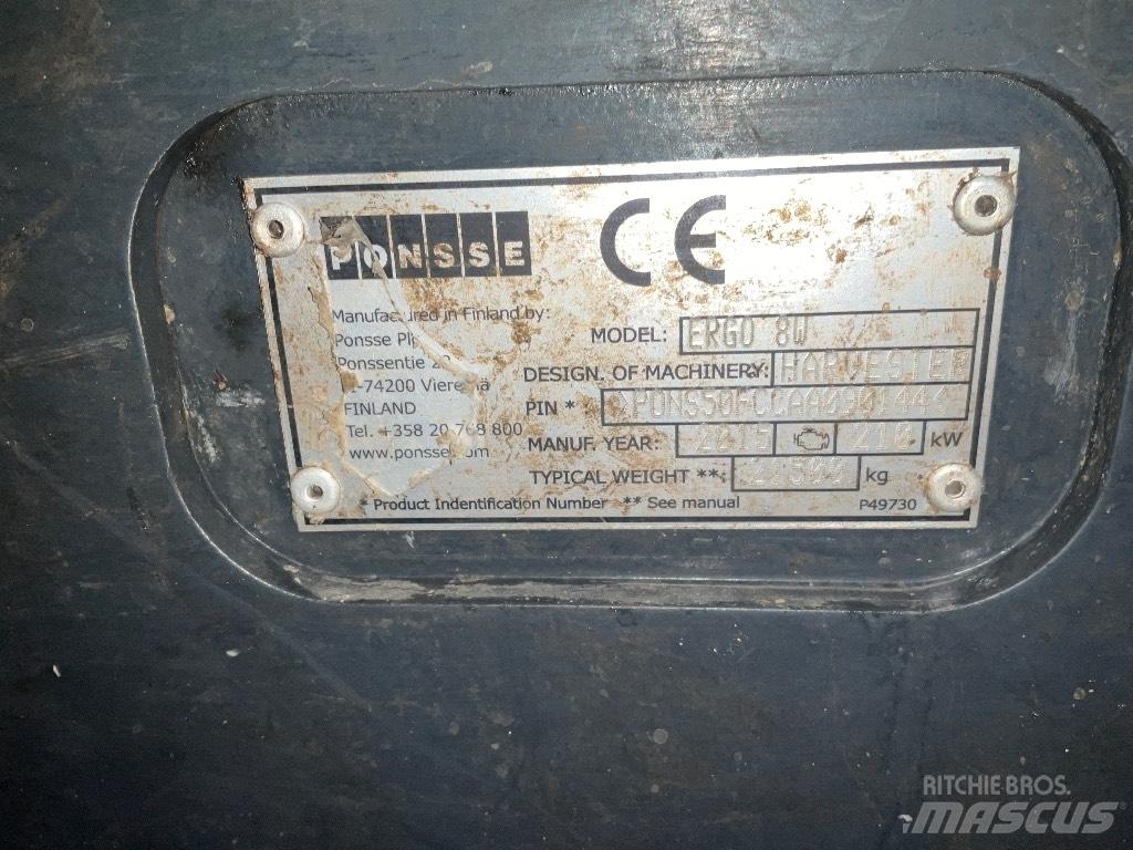 Ponsse ERGO 8W Харвестери