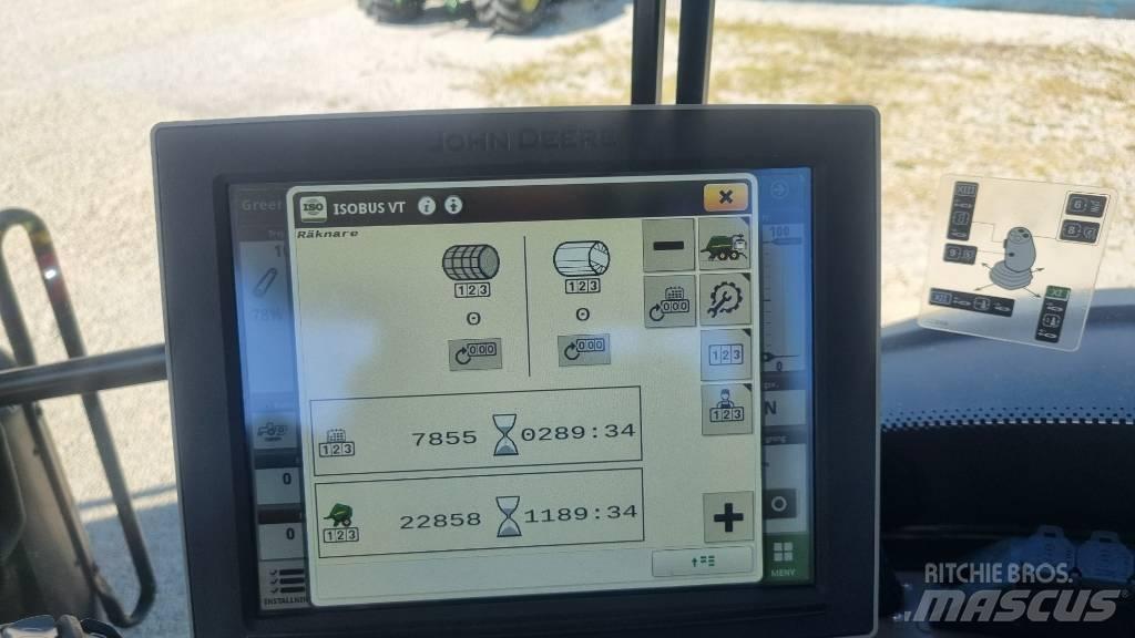 John Deere C441R Сламопреси за кръгли бали
