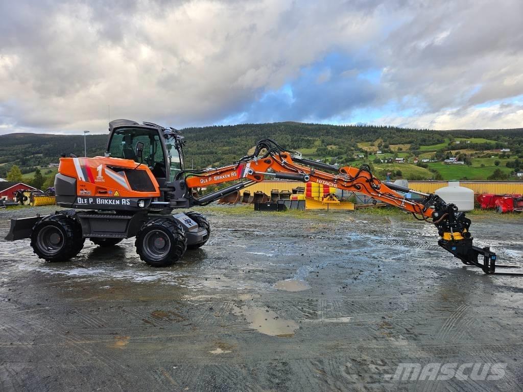Hitachi ZX 95 W-7 Колесни екскаватори