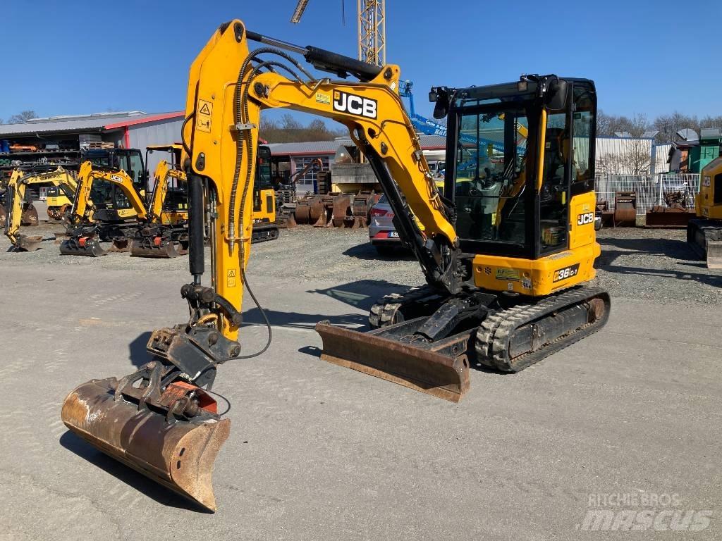 JCB 36 C-1 Мини екскаватори < 7 т