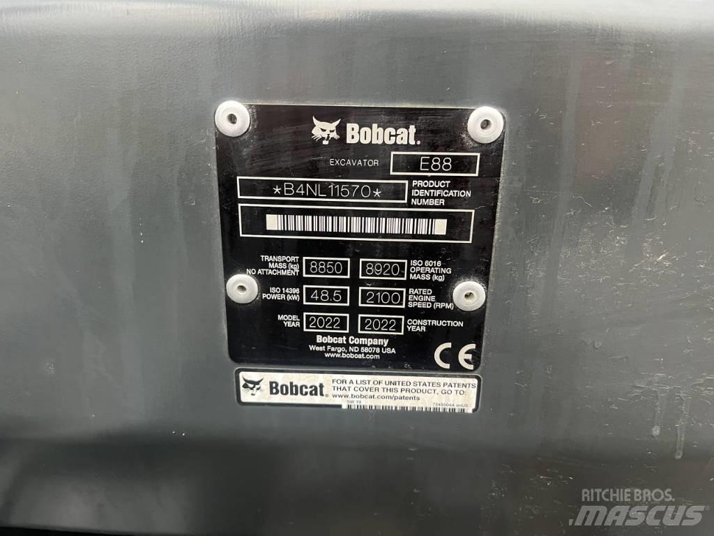 Bobcat E88 Верижен екскаватор