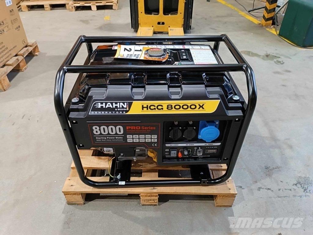  Hahn & Sohn HGG 8000 X Бензинови генератори
