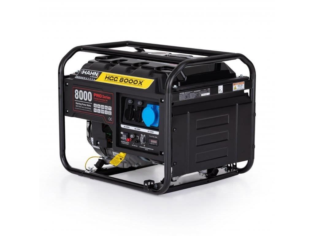 Hahn & Sohn HGG 8000 X Бензинови генератори
