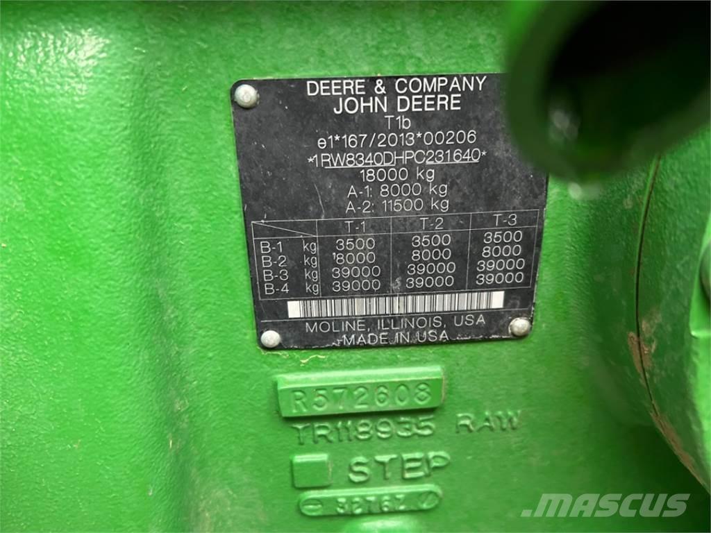 John Deere 8R340 Трактори