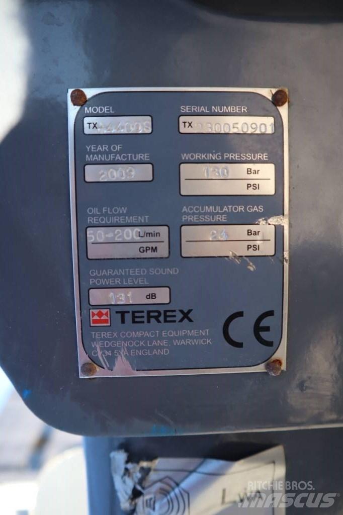 Terex TXH4400 Чукове/Раздробители
