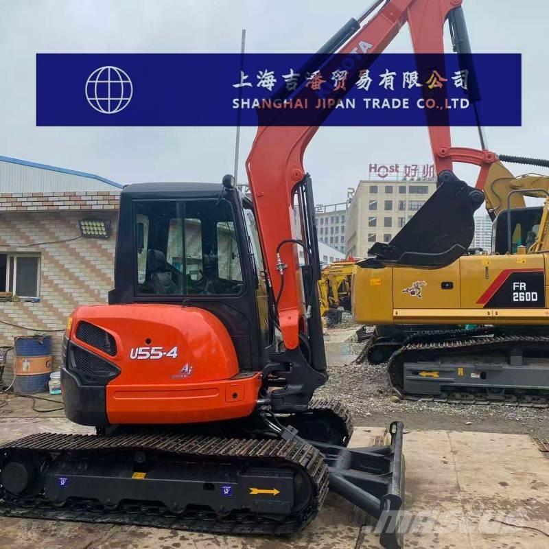 Kubota U 55-4 Мини екскаватори < 7 т