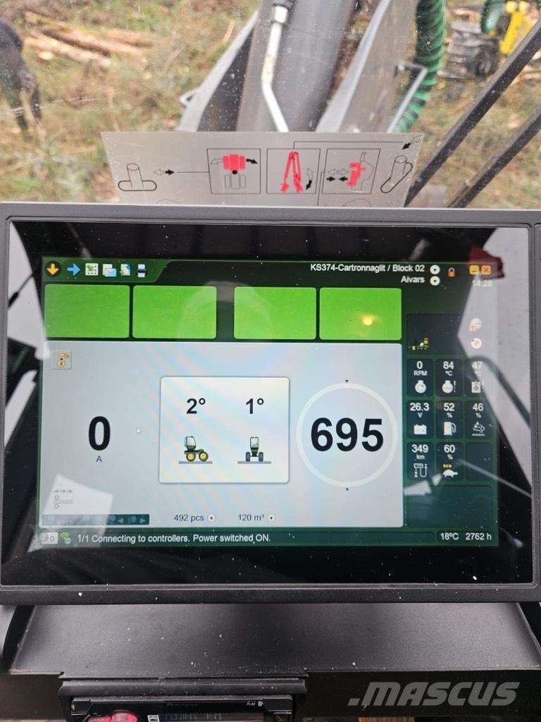 John Deere 1270G 8WD Харвестери