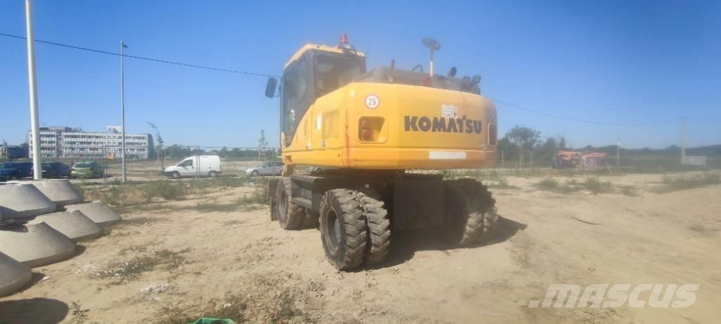Komatsu PW 140-7 Колесни екскаватори