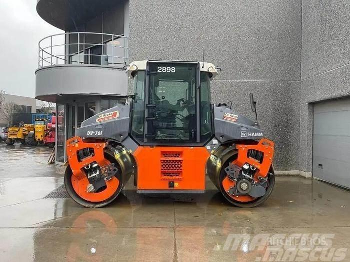 Hamm DV 70i-S Двойни барабанни ролки
