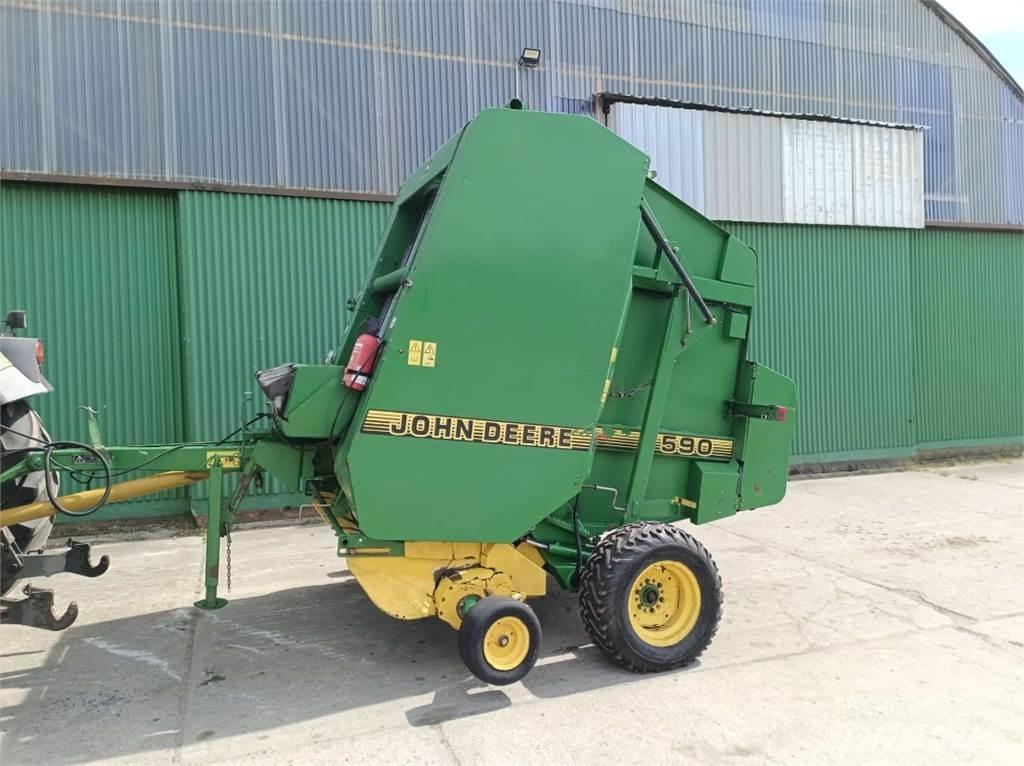John Deere 590 Сламопреси за кръгли бали
