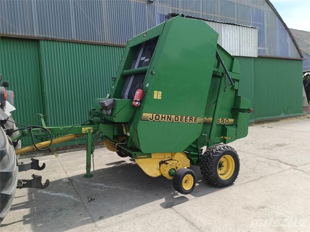 John Deere 590 Сламопреси за кръгли бали
