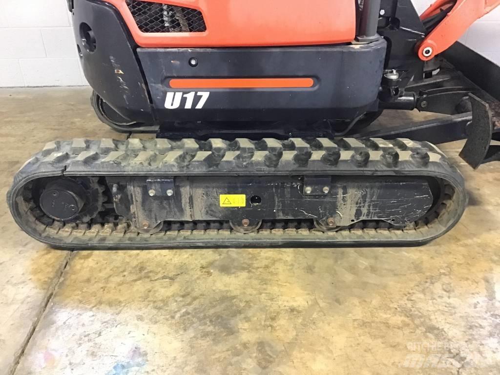 Kubota U 17 Мини екскаватори < 7 т