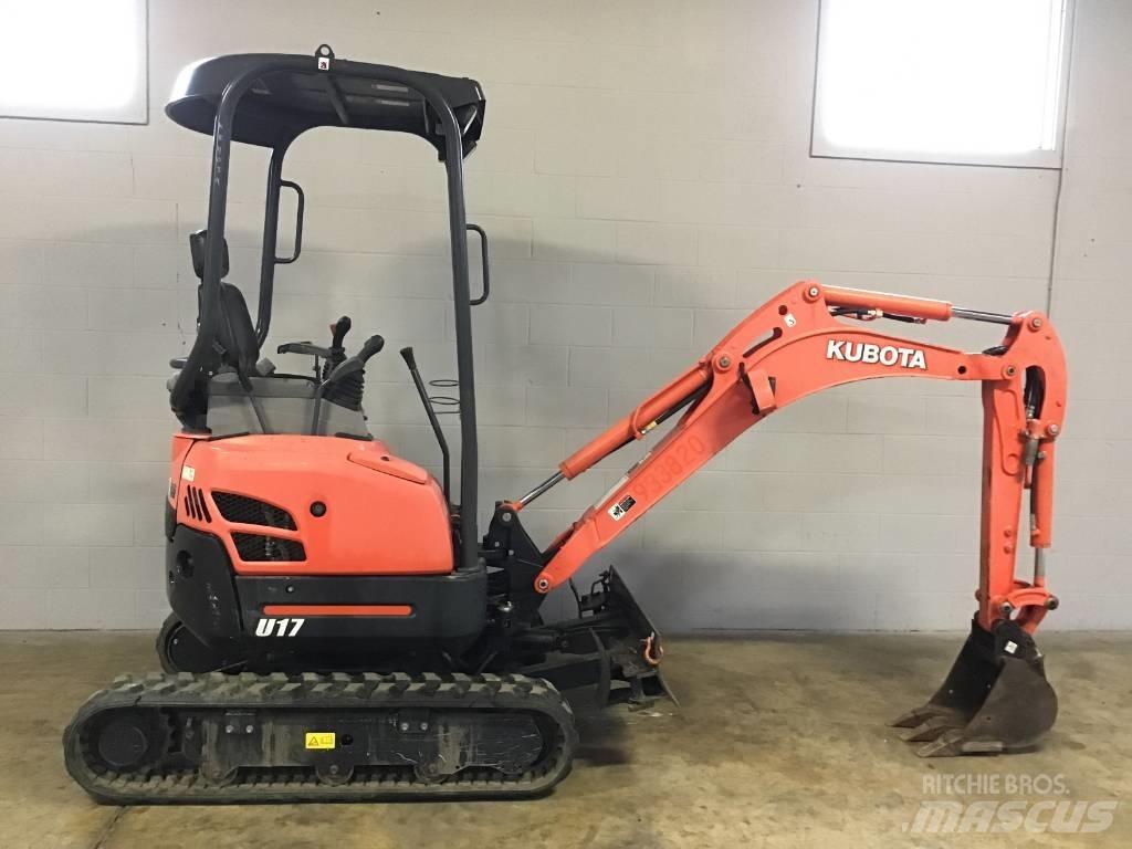 Kubota U 17 Мини екскаватори < 7 т