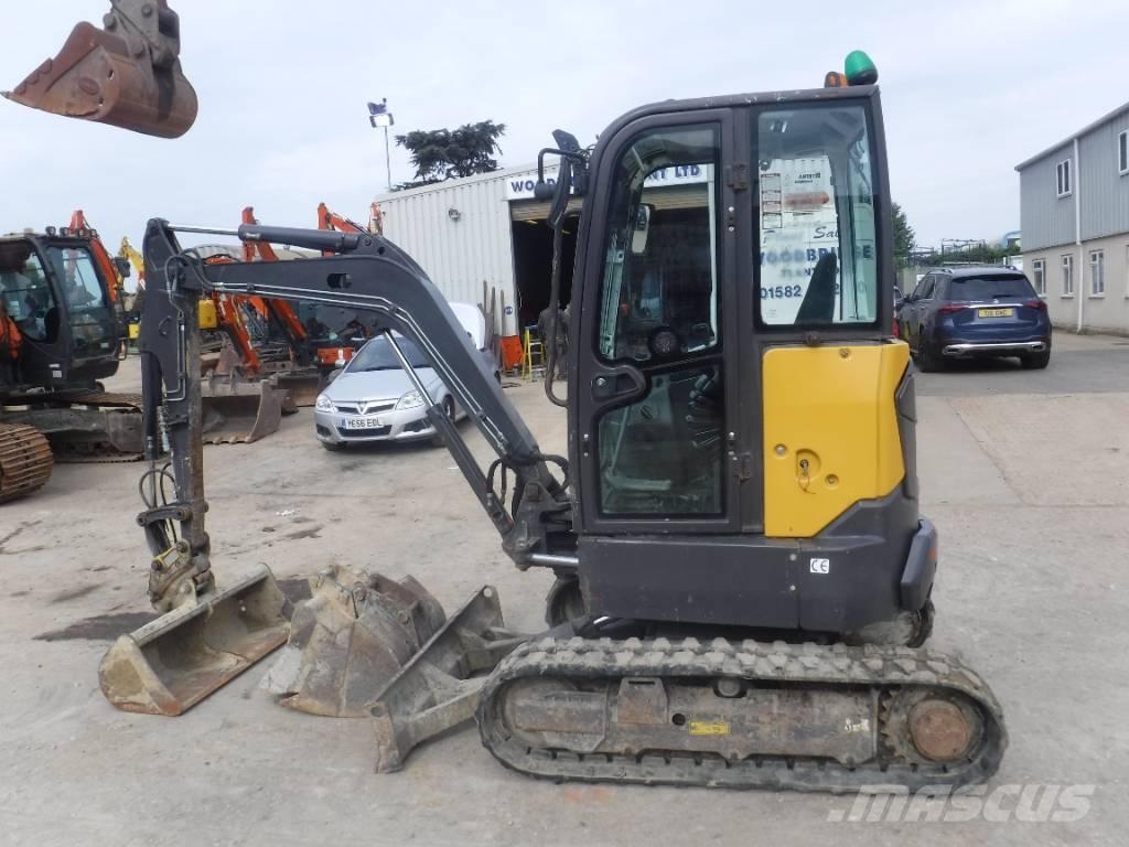 Volvo ECR 25 D Мини екскаватори < 7 т