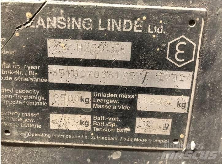 Linde H25D Дизелови камиони
