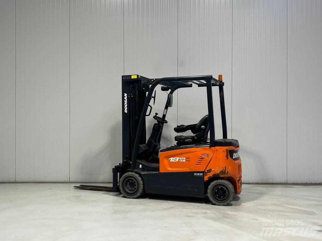 Doosan B18X-7 Електрически вилични кари-повдигачи