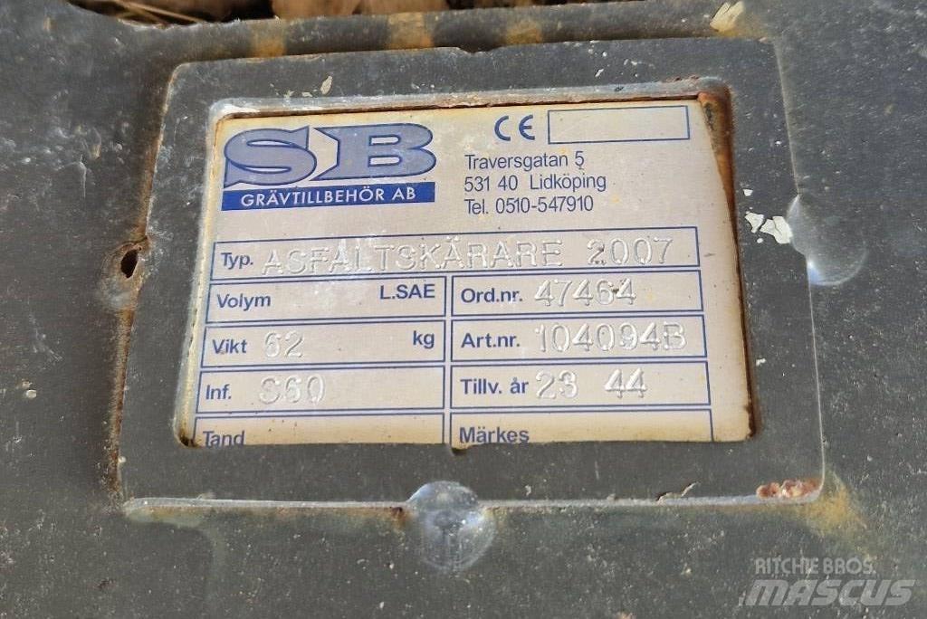 SB Asfaltskärare S60 Резачки