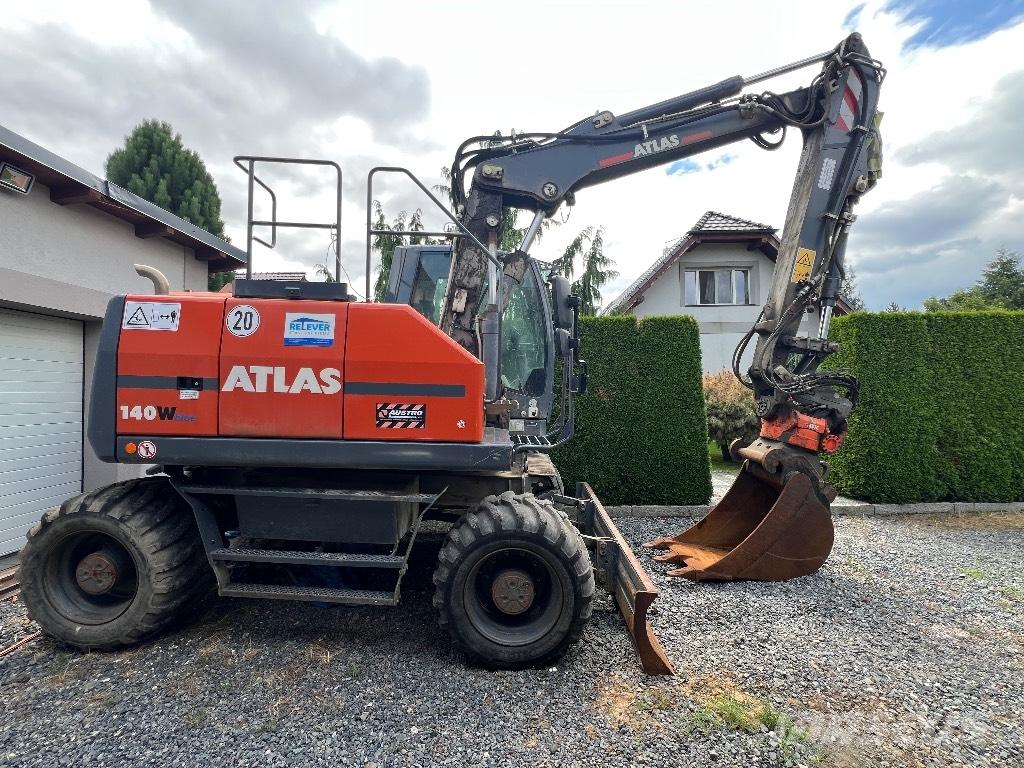 Atlas 140 W Колесни екскаватори