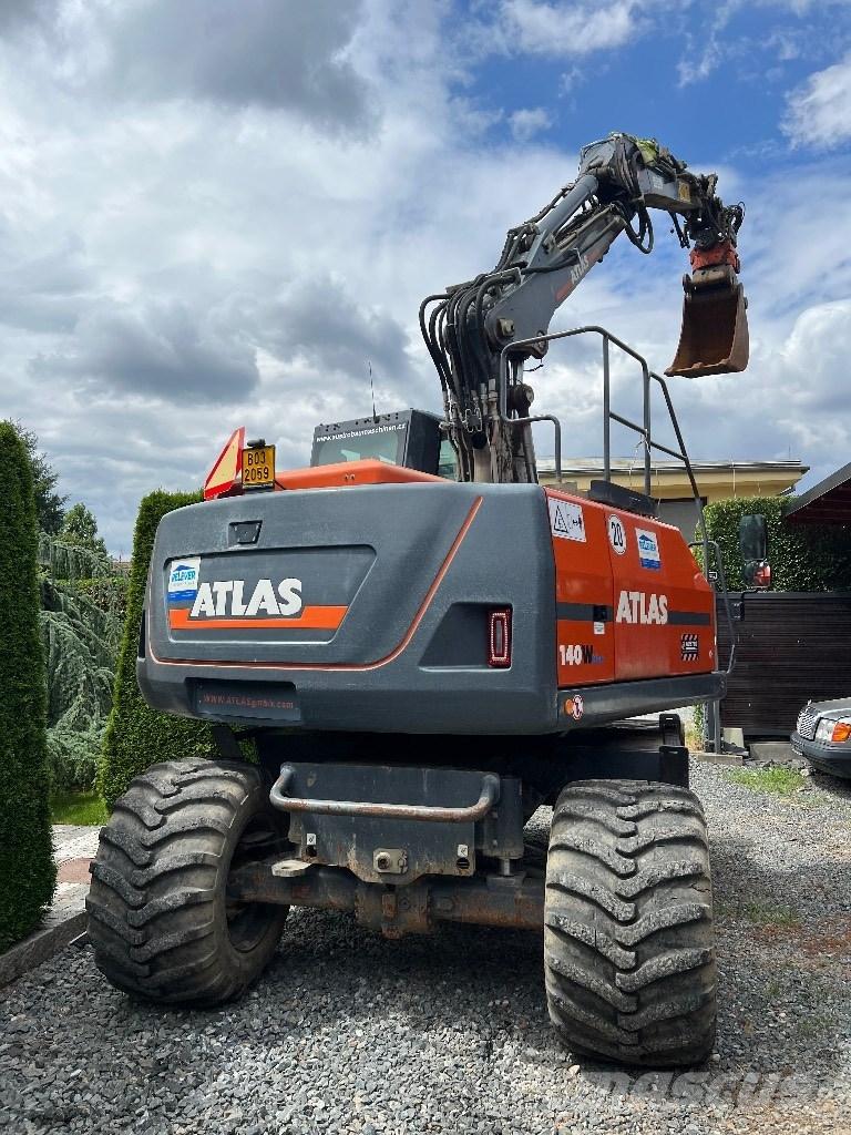 Atlas 140 W Колесни екскаватори