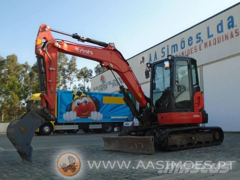 Kubota U 55-4 Мини екскаватори < 7 т