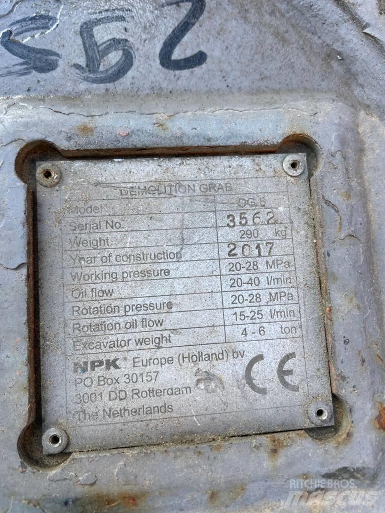 NPK DG-6 Мини екскаватори < 7 т