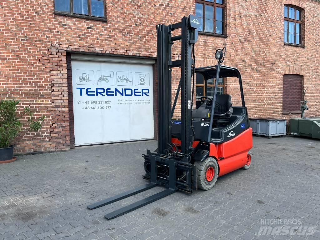 Linde E25 H Електрически вилични кари-повдигачи