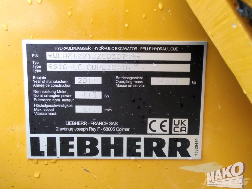 Liebherr R 916 Верижен екскаватор