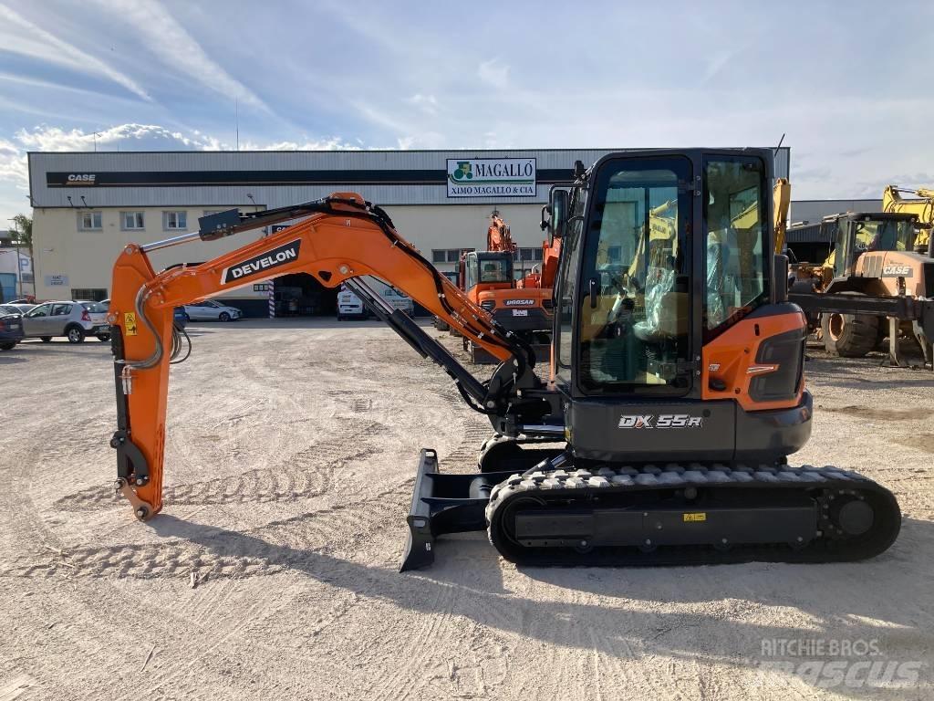 Develon DX 55 R-7 Мини екскаватори < 7 т