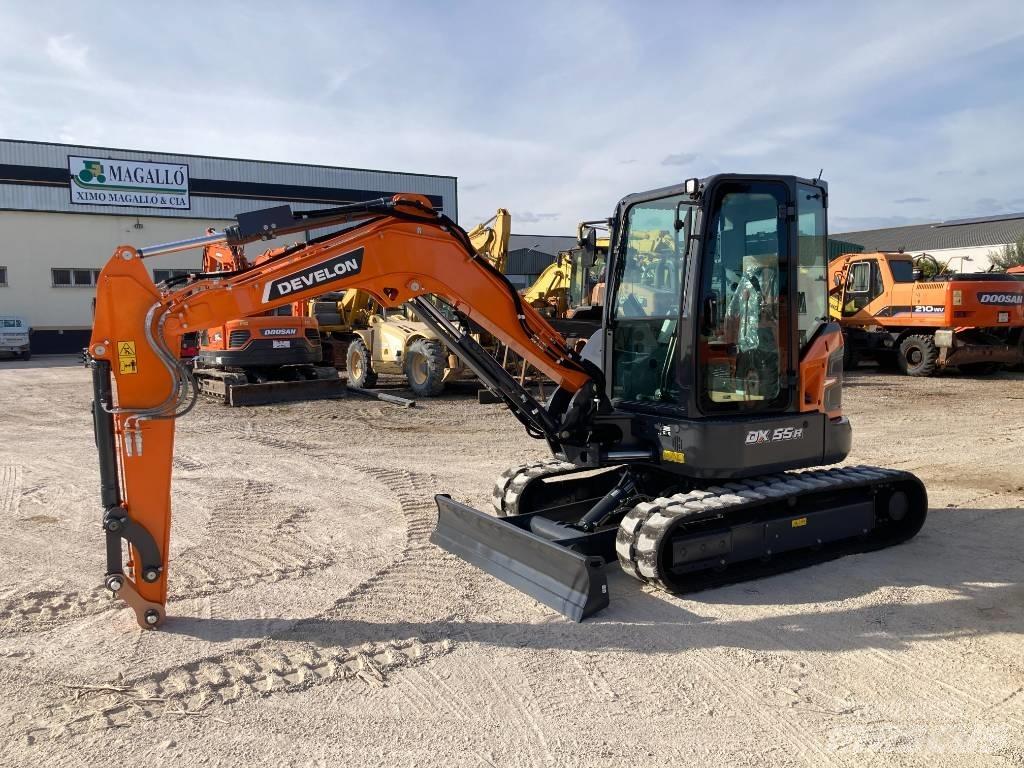 Develon DX 55 R-7 Мини екскаватори < 7 т
