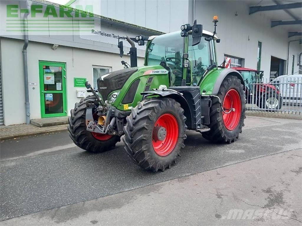 Fendt 724 vario s4 Трактори