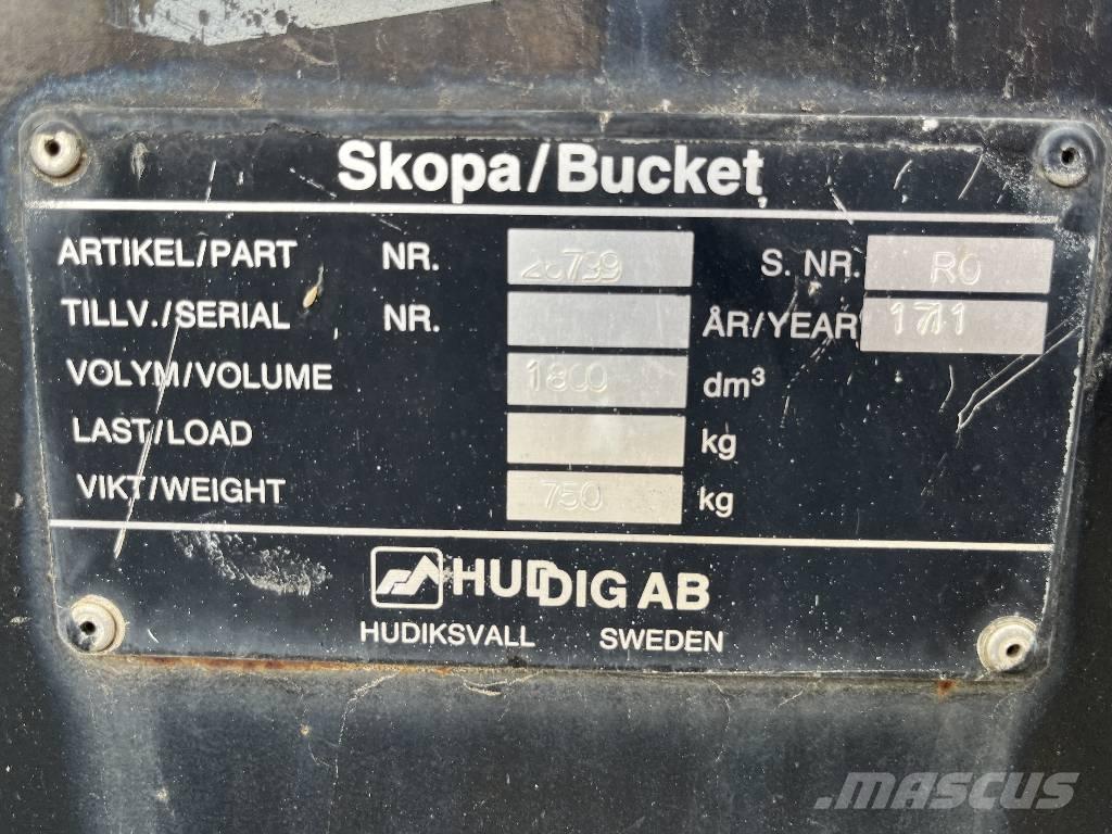 Huddig 1260D Товарач със заден ексватор