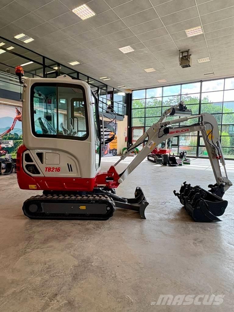 Takeuchi TB 216 Мини екскаватори < 7 т