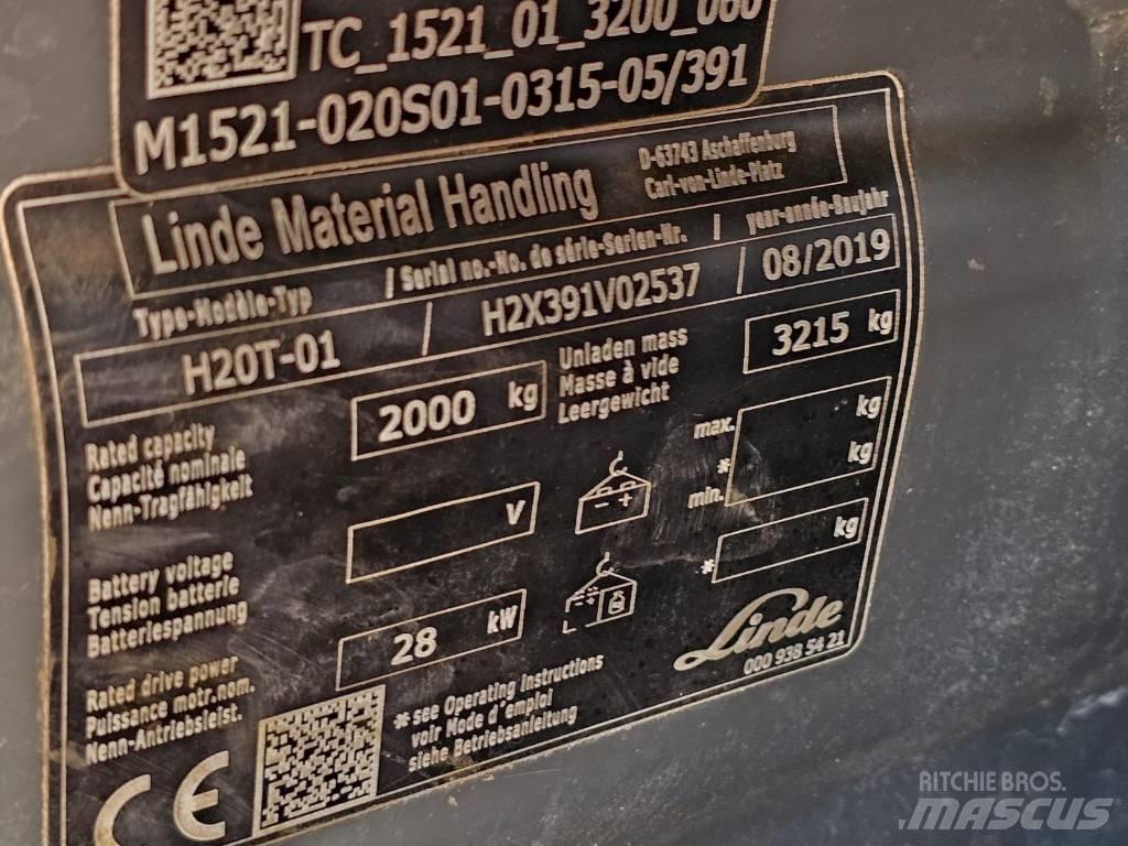 Linde H20T-01 Камиони с АГУ