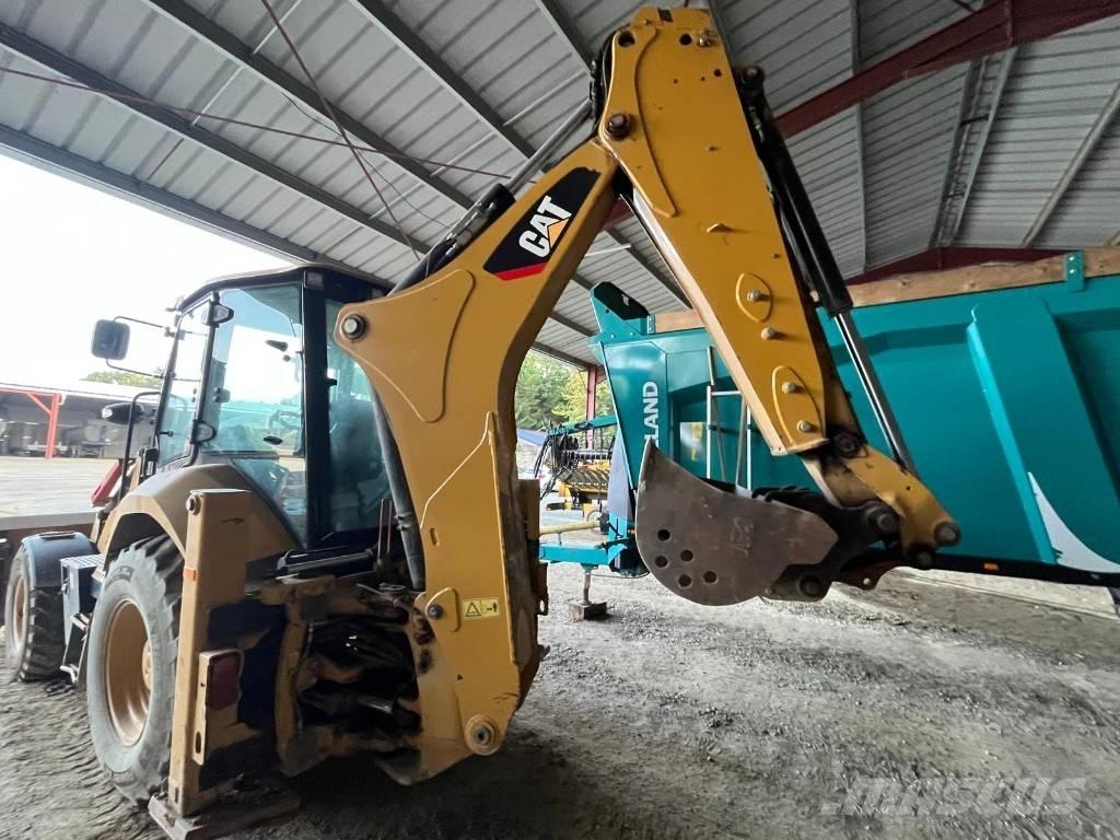 CAT 432 F 2 Товарач със заден ексватор