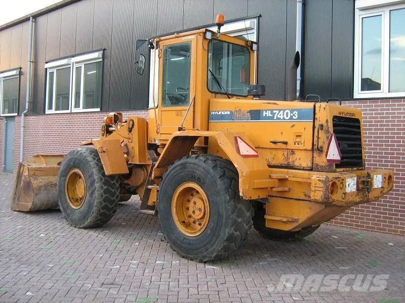 Hyundai HL740-3 Колесни товарачи