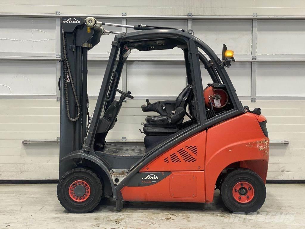 Linde H25T-02 Камиони с АГУ