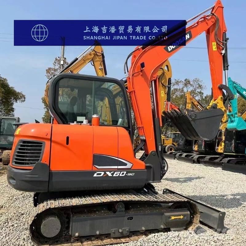 Doosan DX 60-9C Мини екскаватори < 7 т