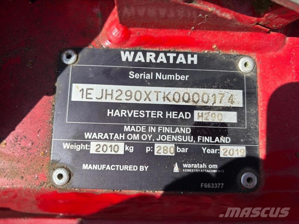 Waratah H290 Харвестери