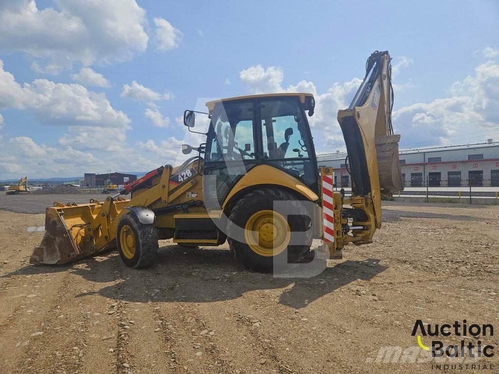 CAT 428 F Товарач със заден ексватор
