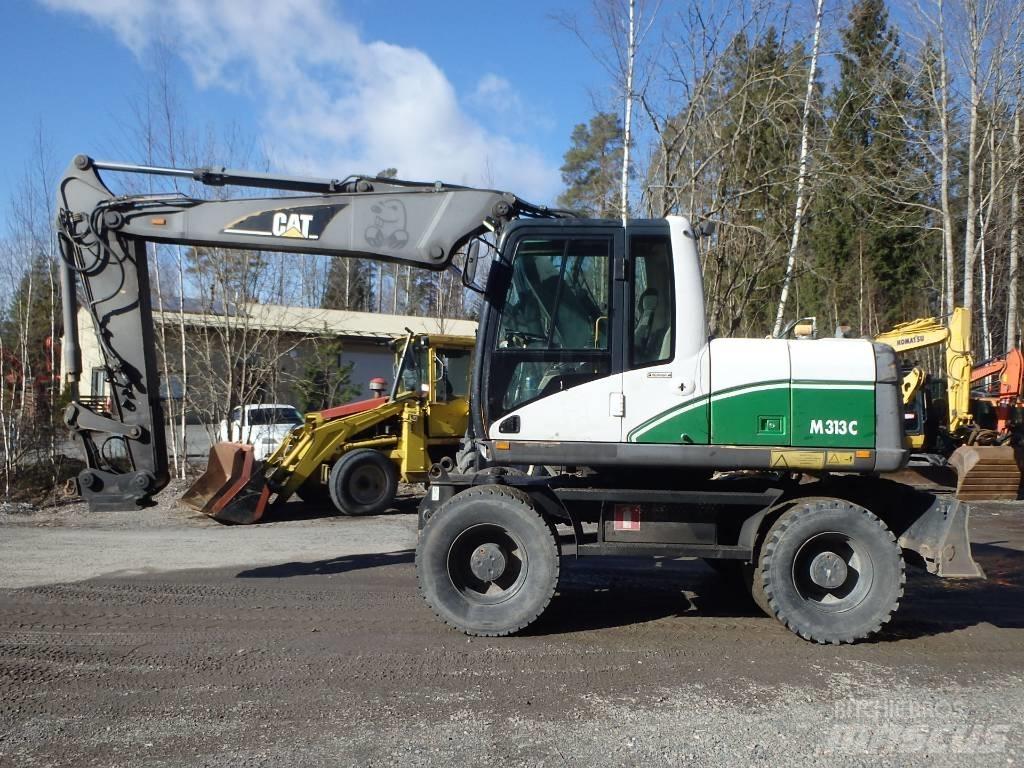 CAT M 313 C 4x4 Колесни екскаватори