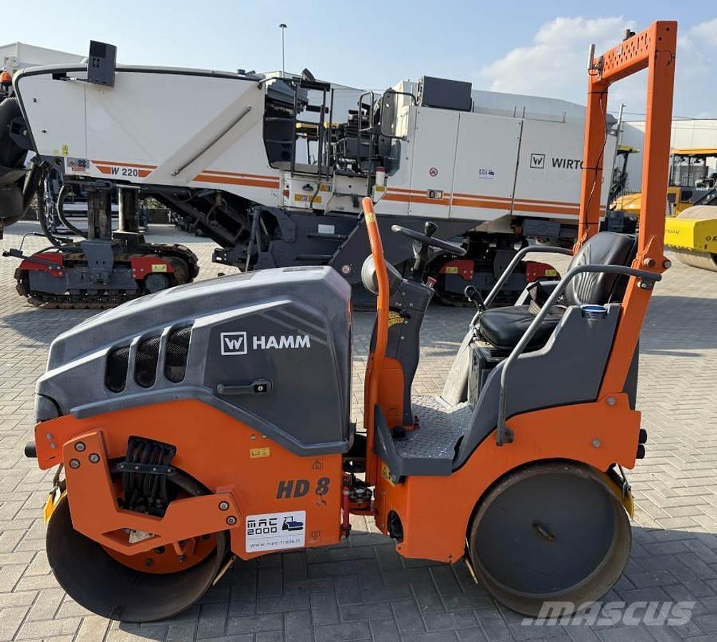 Hamm HD 8 VV Двойни барабанни ролки
