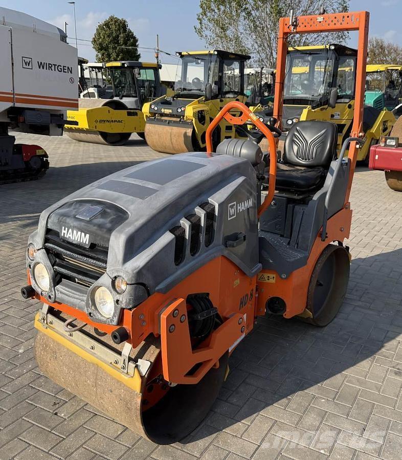Hamm HD 8 VV Двойни барабанни ролки
