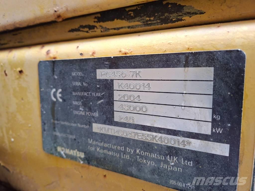 Komatsu PC 450-7 Верижен екскаватор