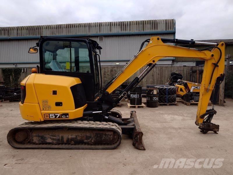 JCB 57 C-1 Мини екскаватори < 7 т